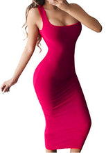 Load image into Gallery viewer, Madam clothing OWLPRINCESS 2020 New Women's Sexy Vest Dress Dress Solid Color Women's Dresses