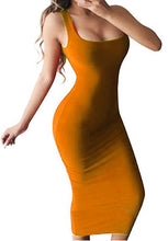 Load image into Gallery viewer, Madam clothing OWLPRINCESS 2020 New Women's Sexy Vest Dress Dress Solid Color Women's Dresses
