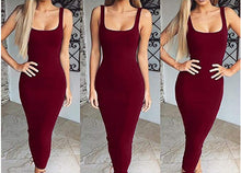 Load image into Gallery viewer, Madam clothing OWLPRINCESS 2020 New Women's Sexy Vest Dress Dress Solid Color Women's Dresses
