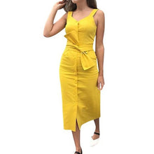 Load image into Gallery viewer, 2020 Newest Floral Print Spaghetti Strap Sexy Dress Women Summer Sleeveless Dresses  Bodycon Dress Backless Club Dress
